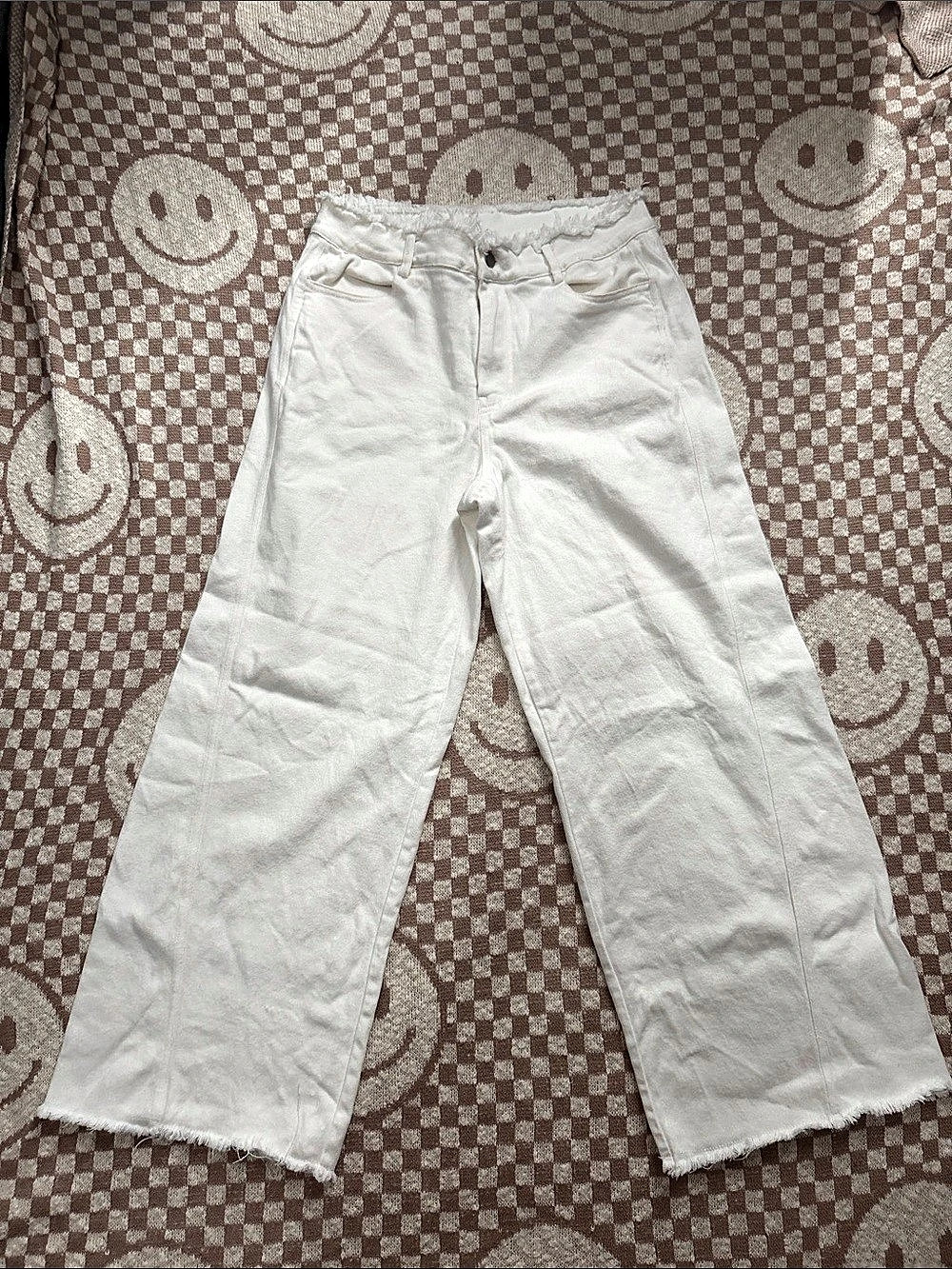 Sunday Edition - Women’s MP2033 Wide Leg Jeans in White Size Medium